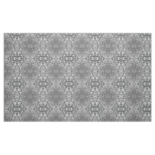 Tissu Damassé noire et blanche d'abrégé sur poster de