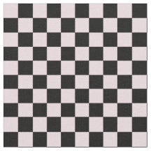 Damier rose et noir