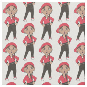 Tissu Danse Hip hop Jazz Breakdance Crew Hiphop Rouge