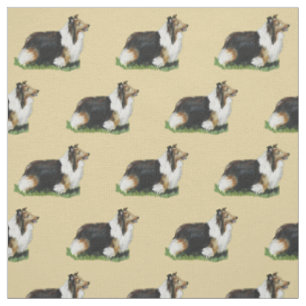 Tissu d'art de Shetland Sheepdog Sheltie Dog