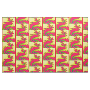 Tissu d'artisanat frigorifique du dragon de Nouvel