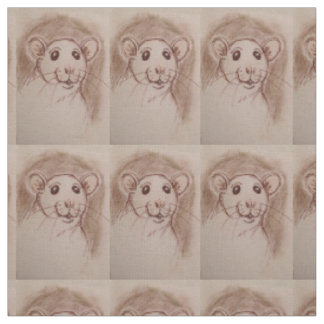 Tissu de bande dessinée de rat de Rat-tastic