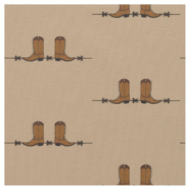 Tissu de bottes de cowboy (Fermer)