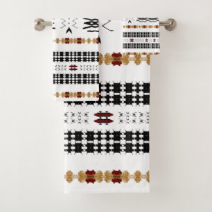 Tissu de boue tribal