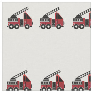 Tissu de camions de pompiers
