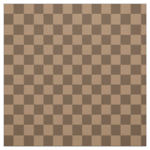 Tissu de Carrés au chocolat doux