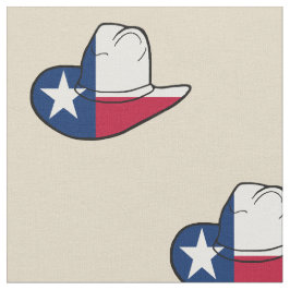 Tissu de casquette de cowboy de drapeau du Texas