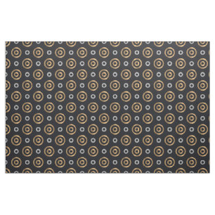 tissu de cercles vintages