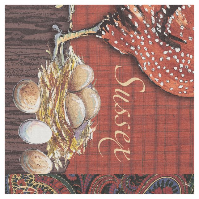 Tissu de coq (Fermer)