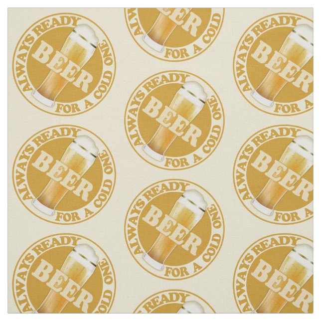 Tissu de coutume de BIÈRE (Échantillon)