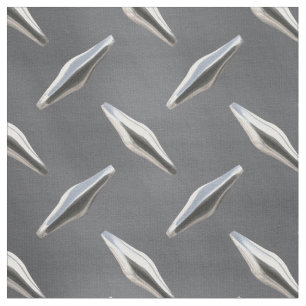 Tissu de coutume du plat 3 de diamant