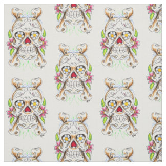 Tissu de crâne de sucre