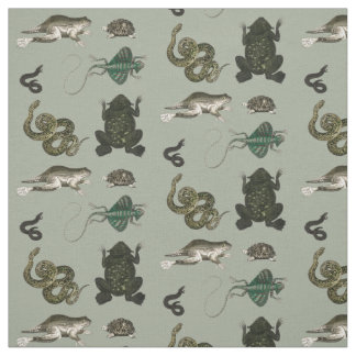 Tissu de crapaud Cottagecore