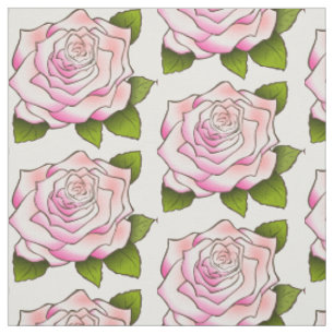 Tissu de dessin rose vintage