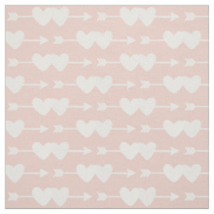 Tissu de deux coeurs