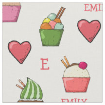 Tissu de glace personnalisé avec nom et monogramme