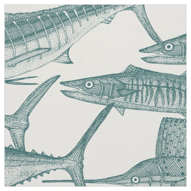 Tissu de jade de poisson de l'Atlantique (Échantillon)