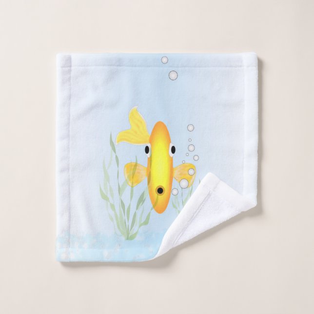 Tissu de lave à bille d'or (Gant de toilette)