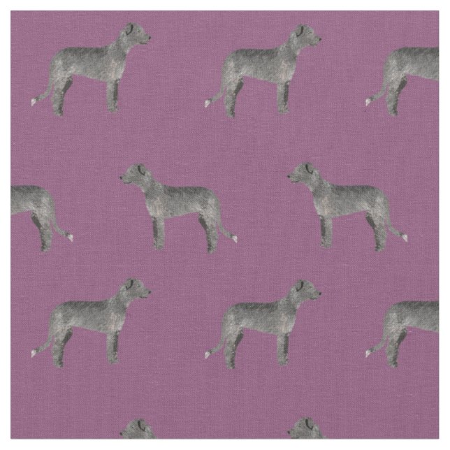 tissu de loup d'Irlande violet (Fermer)