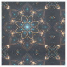 Tissu de mandala électrique