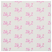 Tissu de marathon du rose 26,2