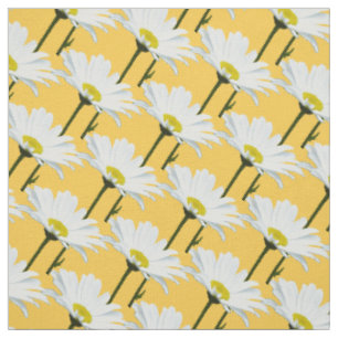 Tissu de marguerite Jaune Tissu de marguerite Coto