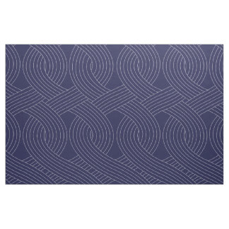 Tissu de marine avec ligne répétée à verrouillage