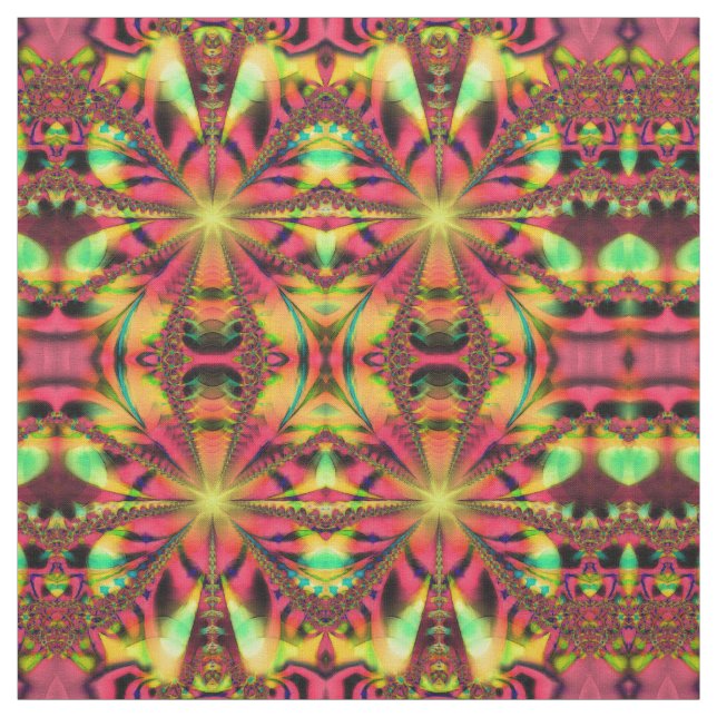 Tissu de motif de fractale (Échantillon)