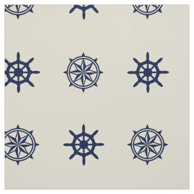 Tissu de motif de roue de bateau de rose de (Échantillon)