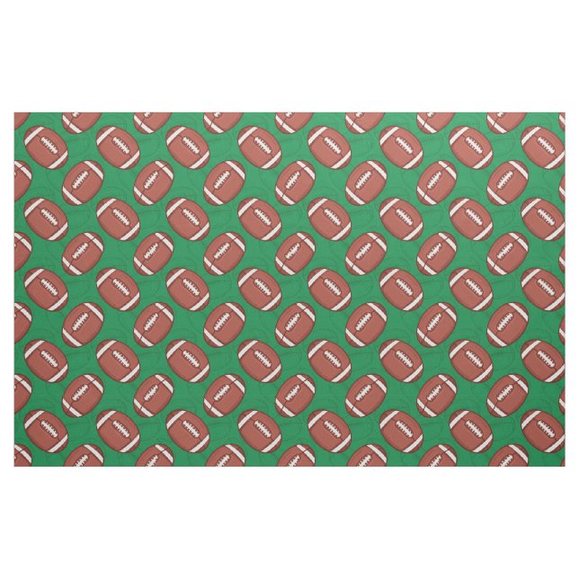 Tissu de motif de rugby/football (Fat Quarter)