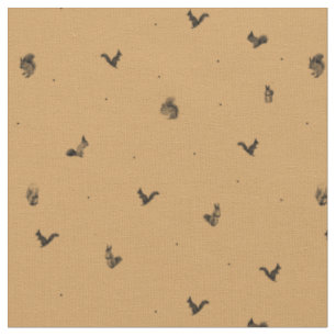 Tissu de motif d'écureuil