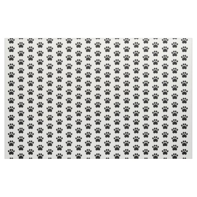 Tissu de motif d'empreinte de patte (Yard)