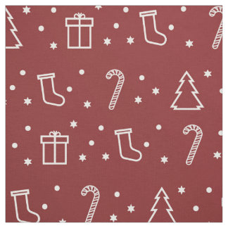 Tissu de Noël