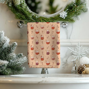 Tissu de Noël Groovy 70s Pastel Vibes Rétro