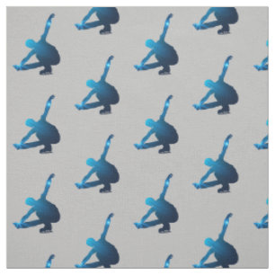 Tissu de patinage sur glace - Patineur artistique