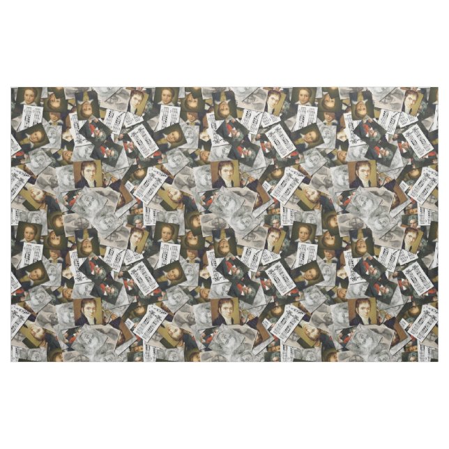 Tissu de portraits de Beethoven (Yard)