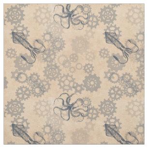 Tissu de poulpe de Steampunk
