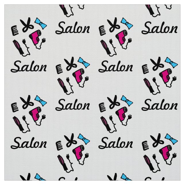 tissu de style salon de beauté (Échantillon)
