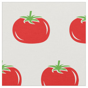 Tissu de textile rouge drôle du motif