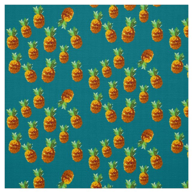 Tissu de tissage personnalisé en polyester ananas (Échantillon)