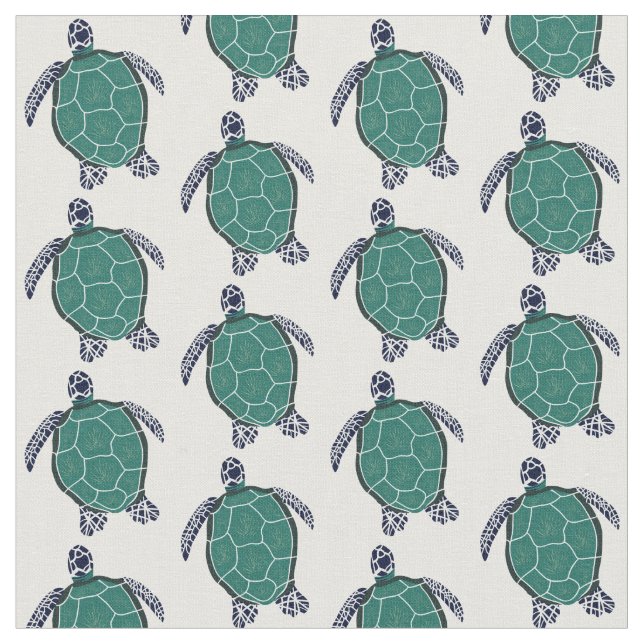 Tissu de tortue de mer (Fermer)