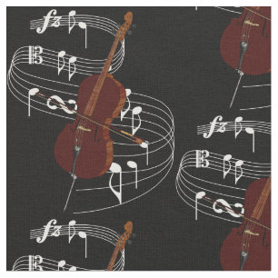 Tissu de violoncelle - obscurité