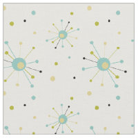 Début de l'ère atomique mi-siècle Motif moderne