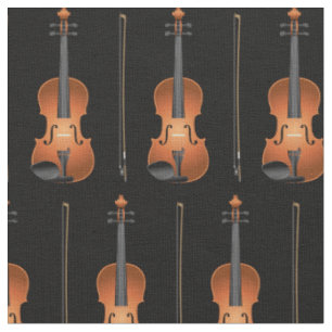Tissu Décoration de la salle de musiciens de violons