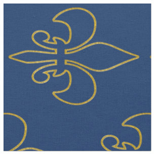 Tissu Découpe d'or de lis + votre arrière - plan et