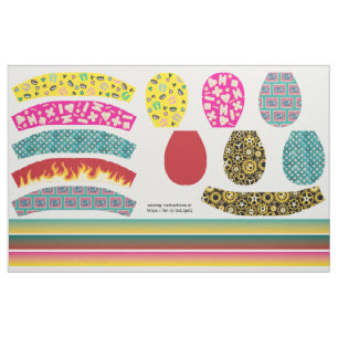 Tissu Découpez votre propre kit de Casquette réversible