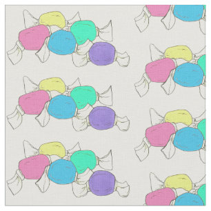 Tissu Delaware Boardwalk Salt Water Taffy Candy Beach DE