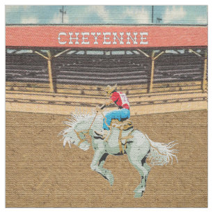 Tissu d'équitation de Bronc de selle de cowboy de