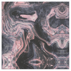 Tissu Design élégant rose or abstrait marbrée