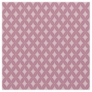 Tissu Design en forme de diamant rose